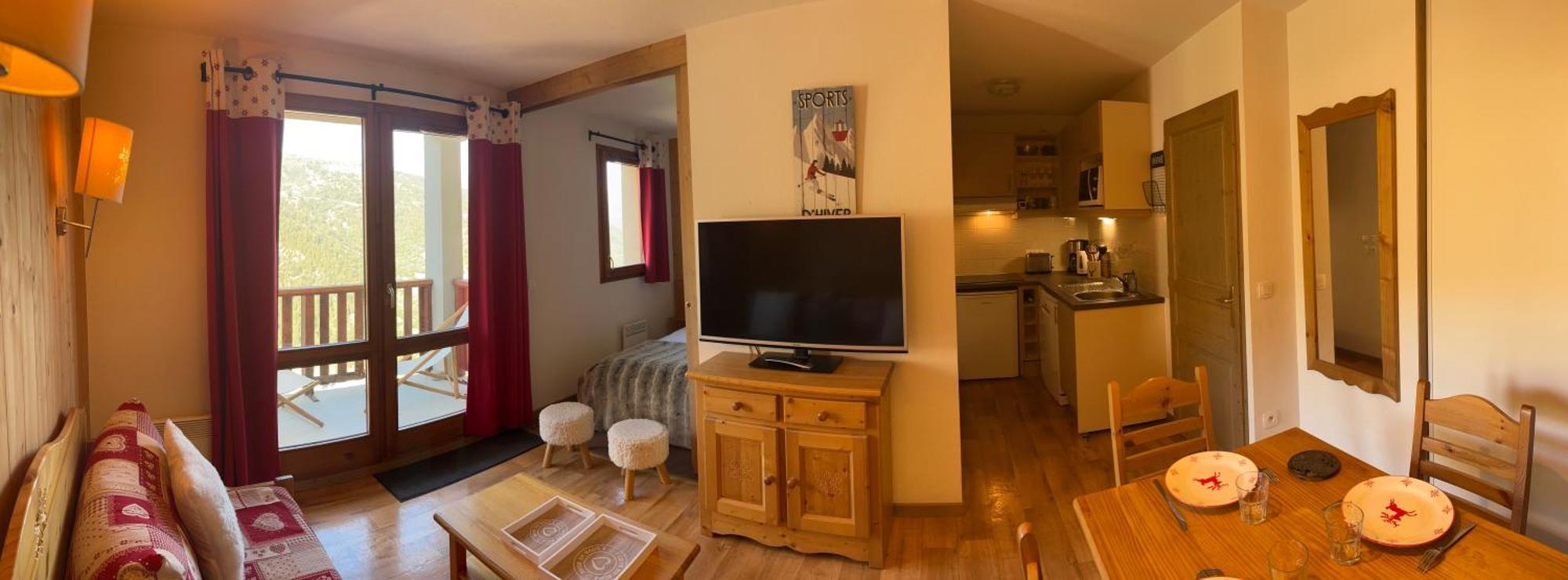 Cosy Montagne Apartman Valmeinier Kültér fotó